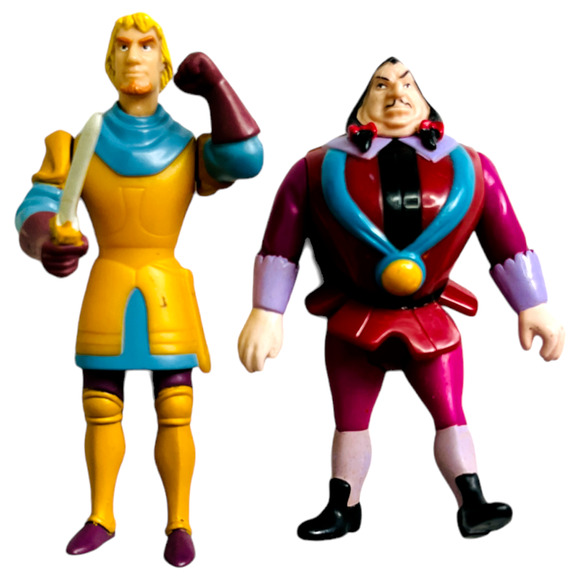 Vintage Burger King Toys Disney Action Figures Lot of 2 Pocahontas Hunchback HTF - Picture 1 of 8